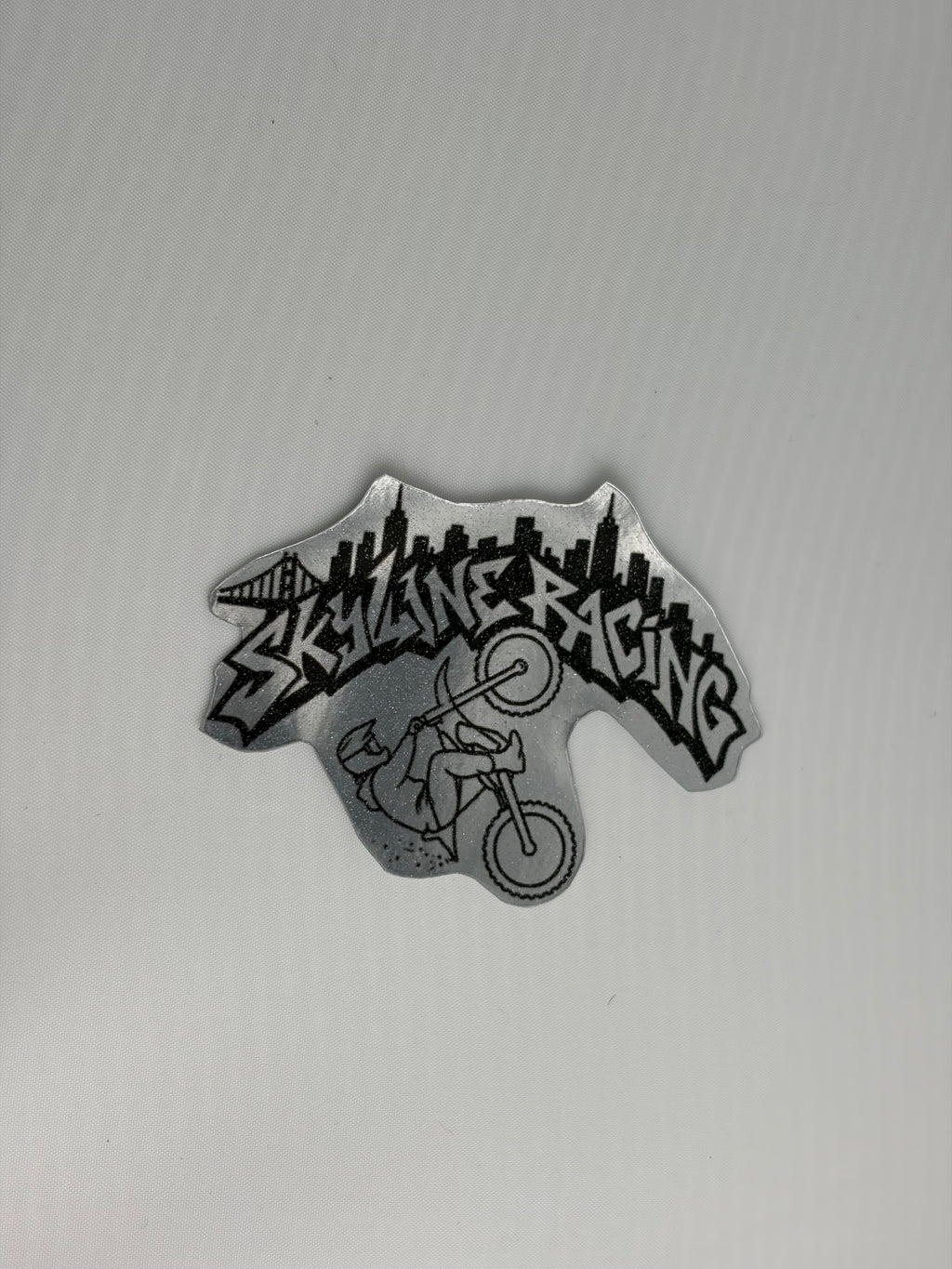 Skyline Racing Rider Sticker