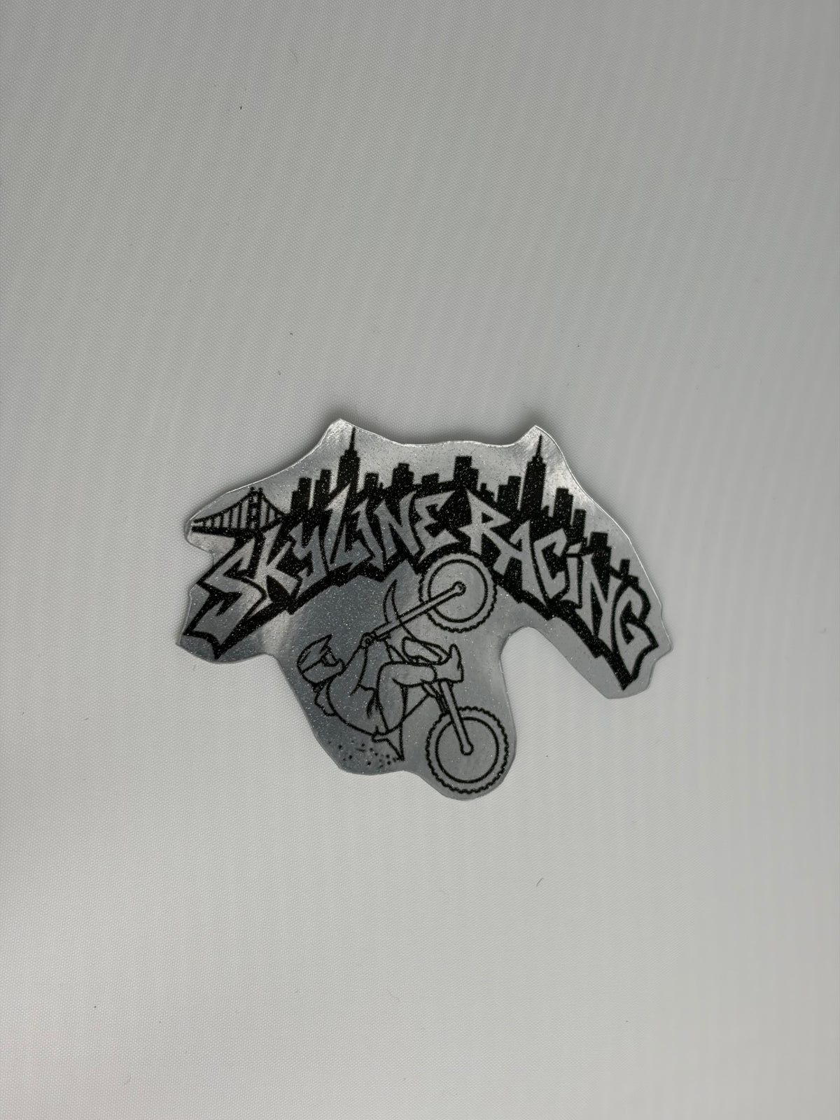 Skyline Racing Rider Sticker