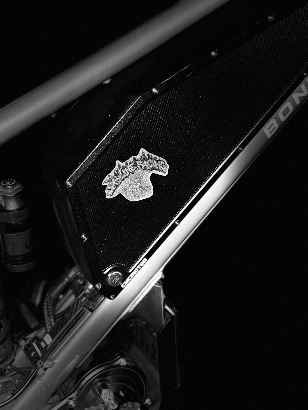 Skyline Racing Rider Sticker